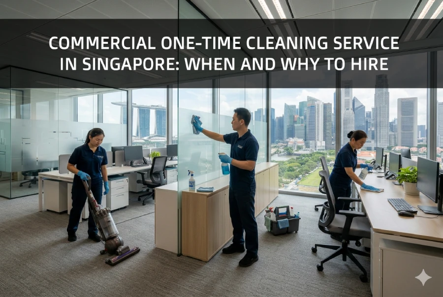 Commercial One-Time Cleaning Service Singapore: When and Why to Hire