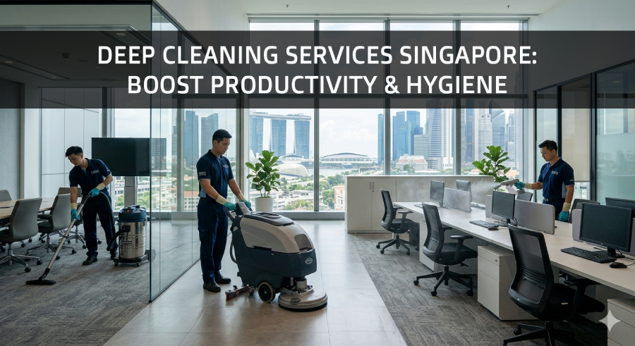 Deep Cleaning Services Singapore: Boost Productivity and Hygiene