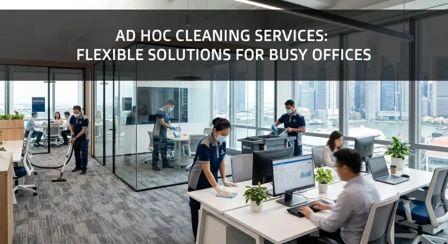 Ad Hoc Cleaning Services: Flexible Solutions for Busy Offices