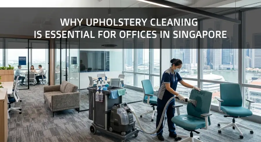 Why Upholstery Cleaning Singapore Is Essential for Offices