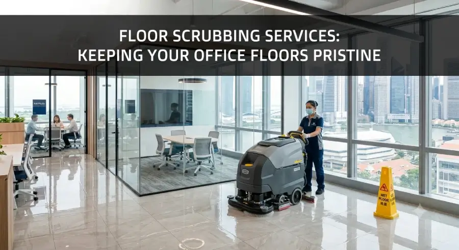 Floor Scrubbing Services: Keeping Your Office Floors Pristine