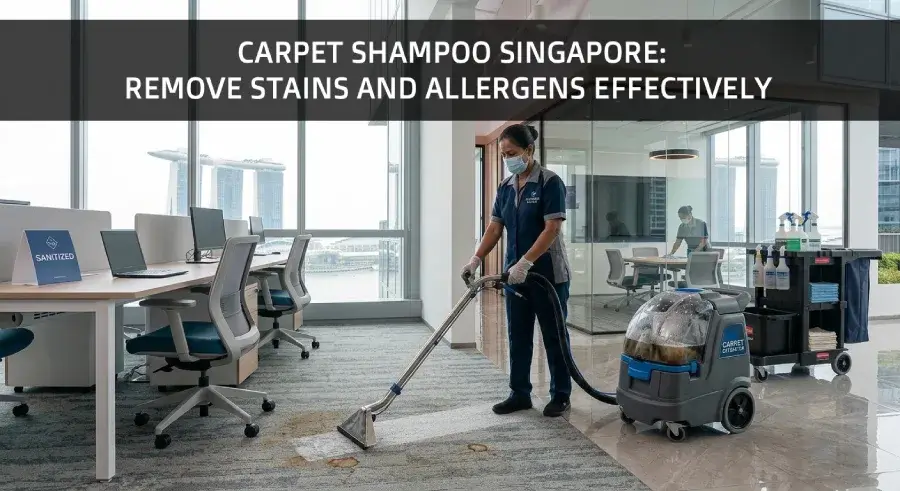 Carpet Shampoo Singapore: Remove Stains and Allergens Effectively
