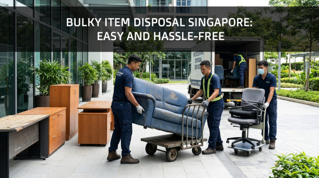Bulky Item Disposal Singapore: Easy and Hassle-Free